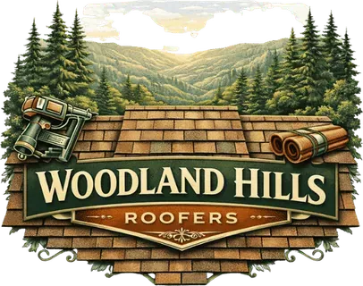Woodland Hills Roofers logo